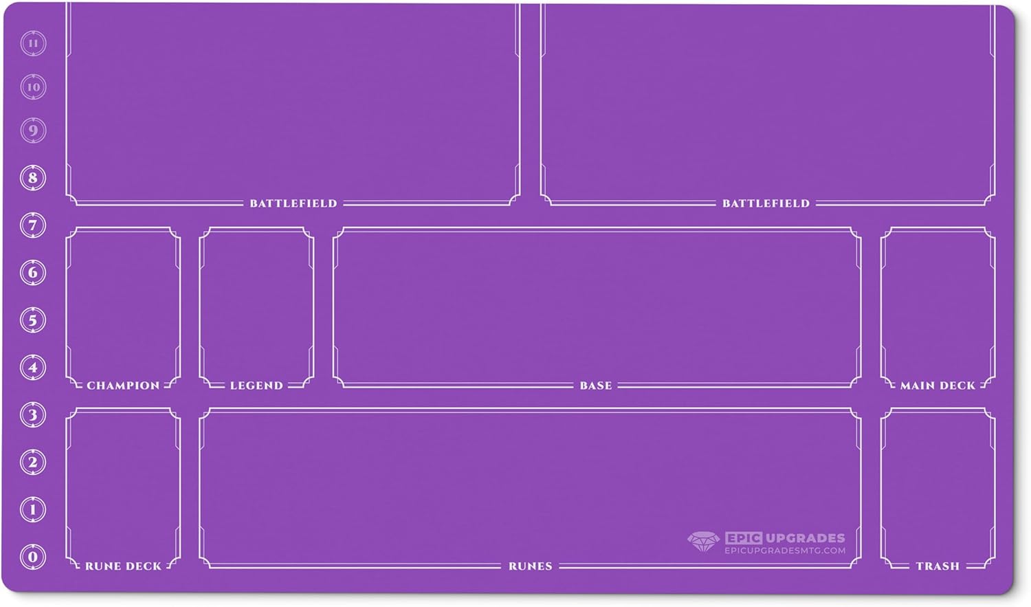 Play Mat Neoprene - Riftbound Playmat with Zones 24'x14' Playmat