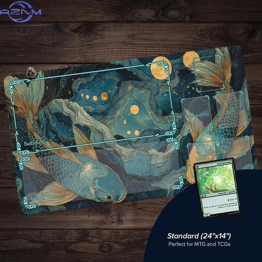 Art Aesthetic Koi Fish Pattern - đánh giá và giá Play Mat Neoprene