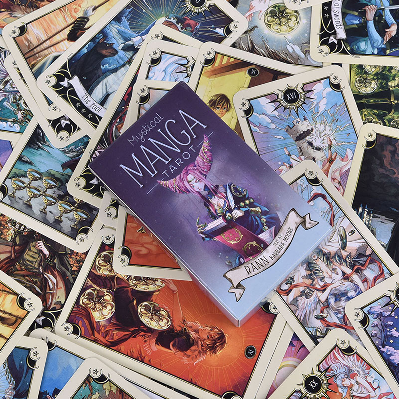 Mystical Manga Tarot Cards Fam - đánh giá và giá Board Game English For Kids