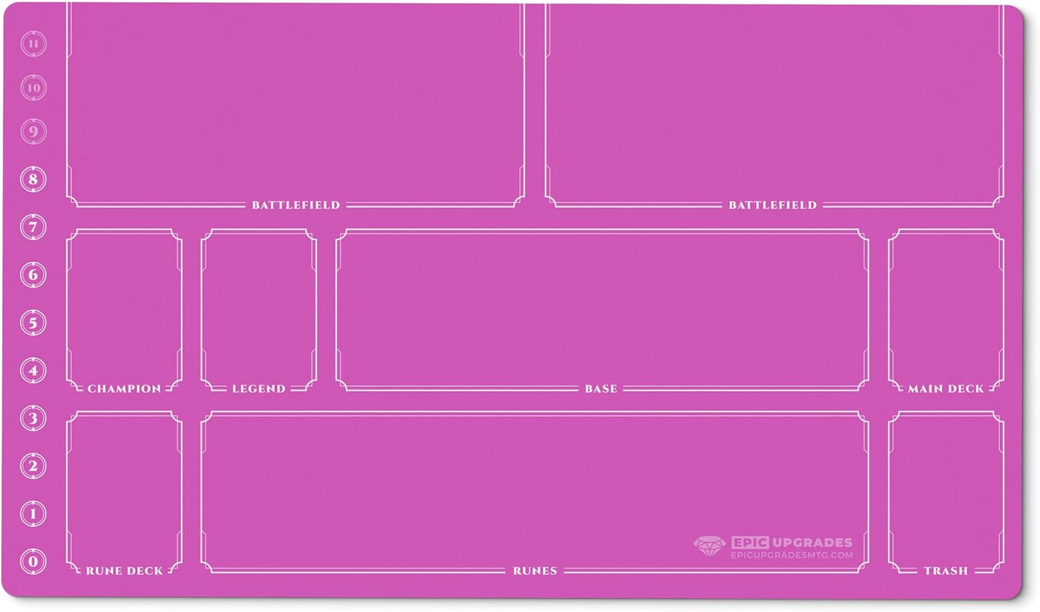 Riftbound Playmat with Zones 2 - đánh giá và giá Play Mat Neoprene
