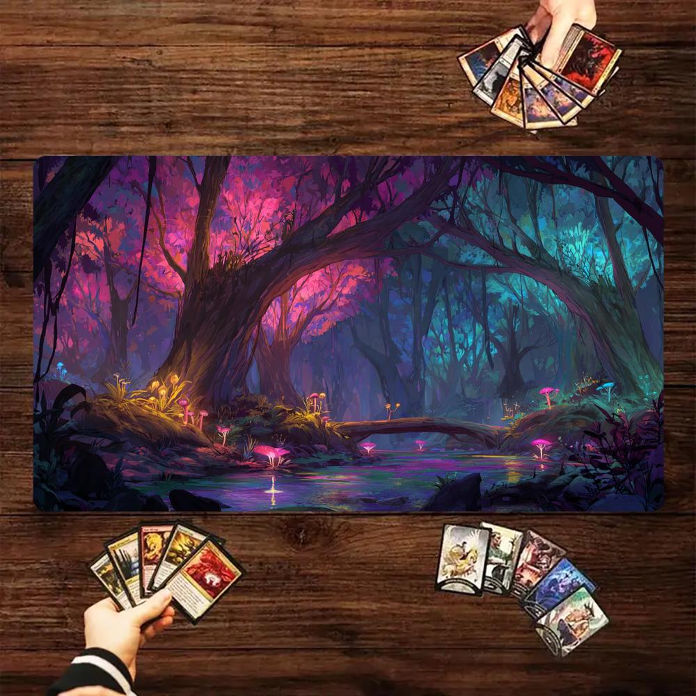 Forest Secret Realm Theme TCG  - đánh giá và giá Play Mat Neoprene