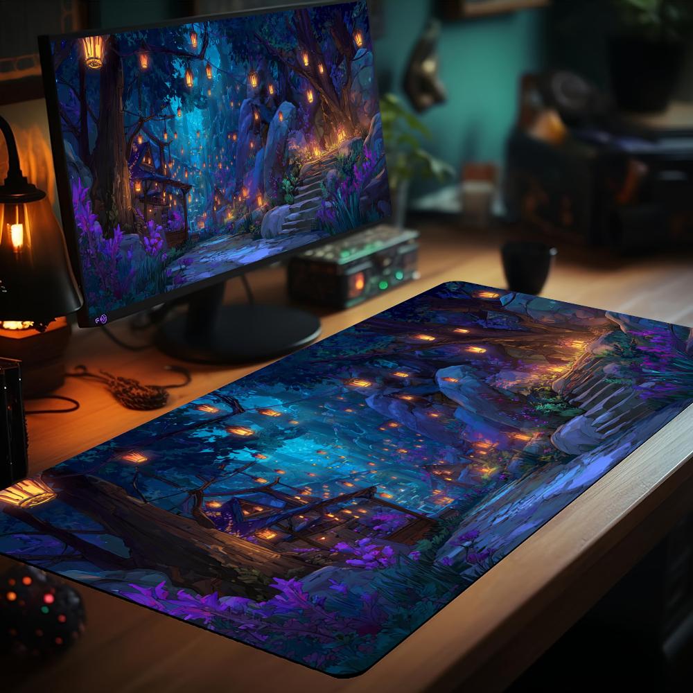 Forest Secret Realm Theme TCG  - đánh giá và giá Play Mat Neoprene