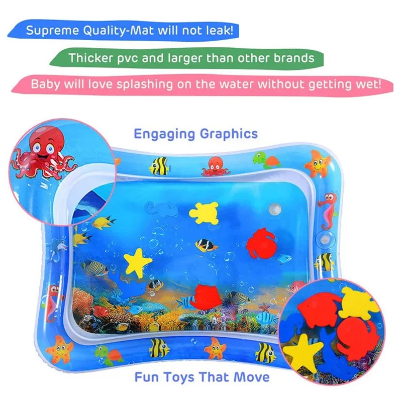 Baby Playing Water Mat Toddler - đánh giá và giá Play Mat Neoprene