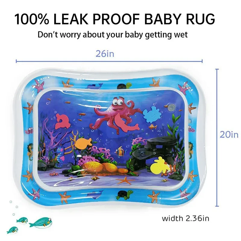 Baby Playing Water Mat Toddler - đánh giá và giá Play Mat Neoprene