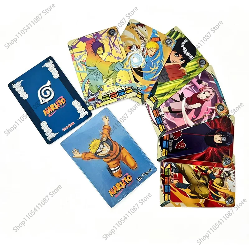 **50pcs Naruto English Cards F - đánh giá và giá Board Game Naruto