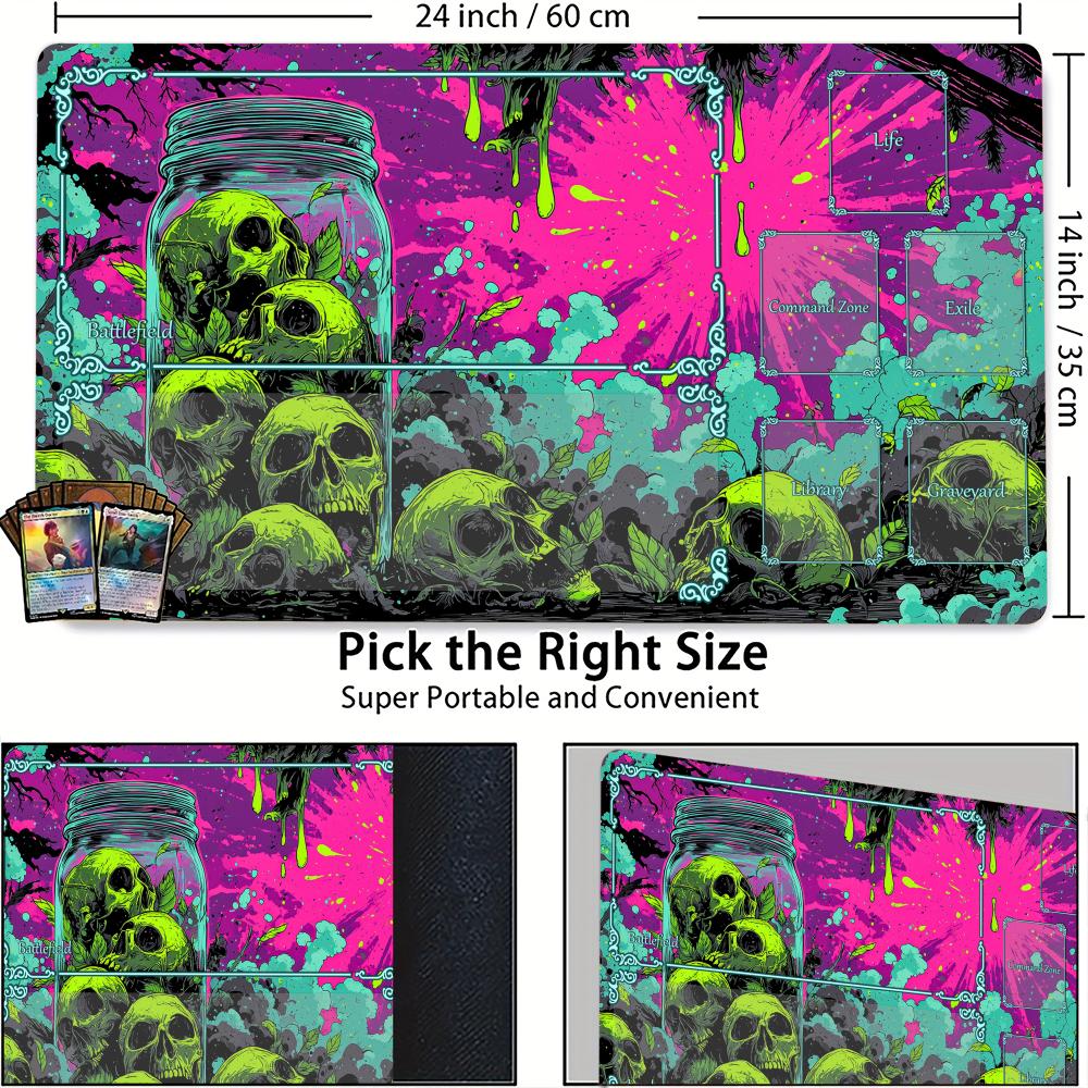 Neon Jungle and Skull Bottles  - đánh giá và giá Play Mat Neoprene
