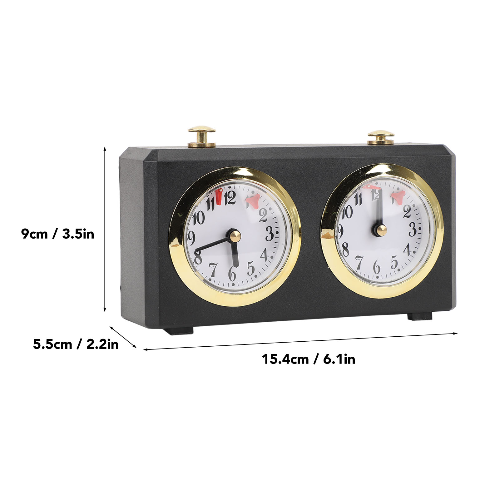 Analog Chess Clock Reduce Pres - đánh giá và giá Board Game Vintage