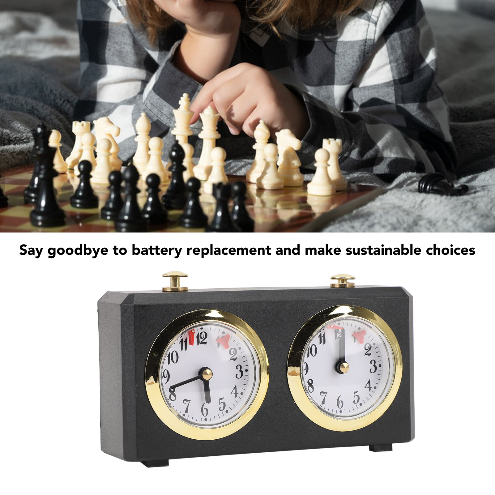 Analog Chess Clock Reduce Pres - đánh giá và giá Board Game Vintage
