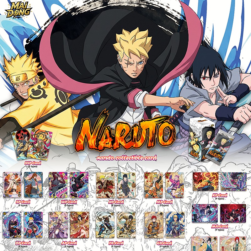 Naruto Card Will of Fire Delux - đánh giá và giá Board Game Naruto
