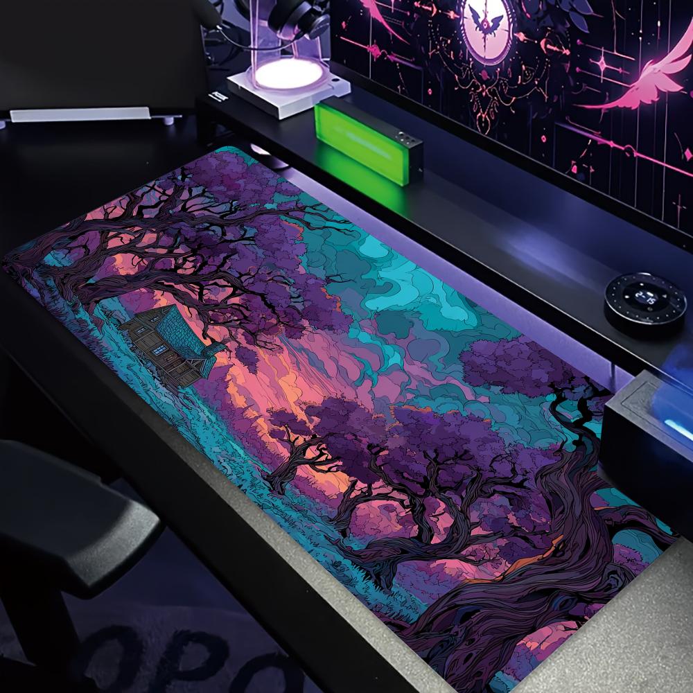 Mysterious Purple Forest large - đánh giá và giá Play Mat Neoprene
