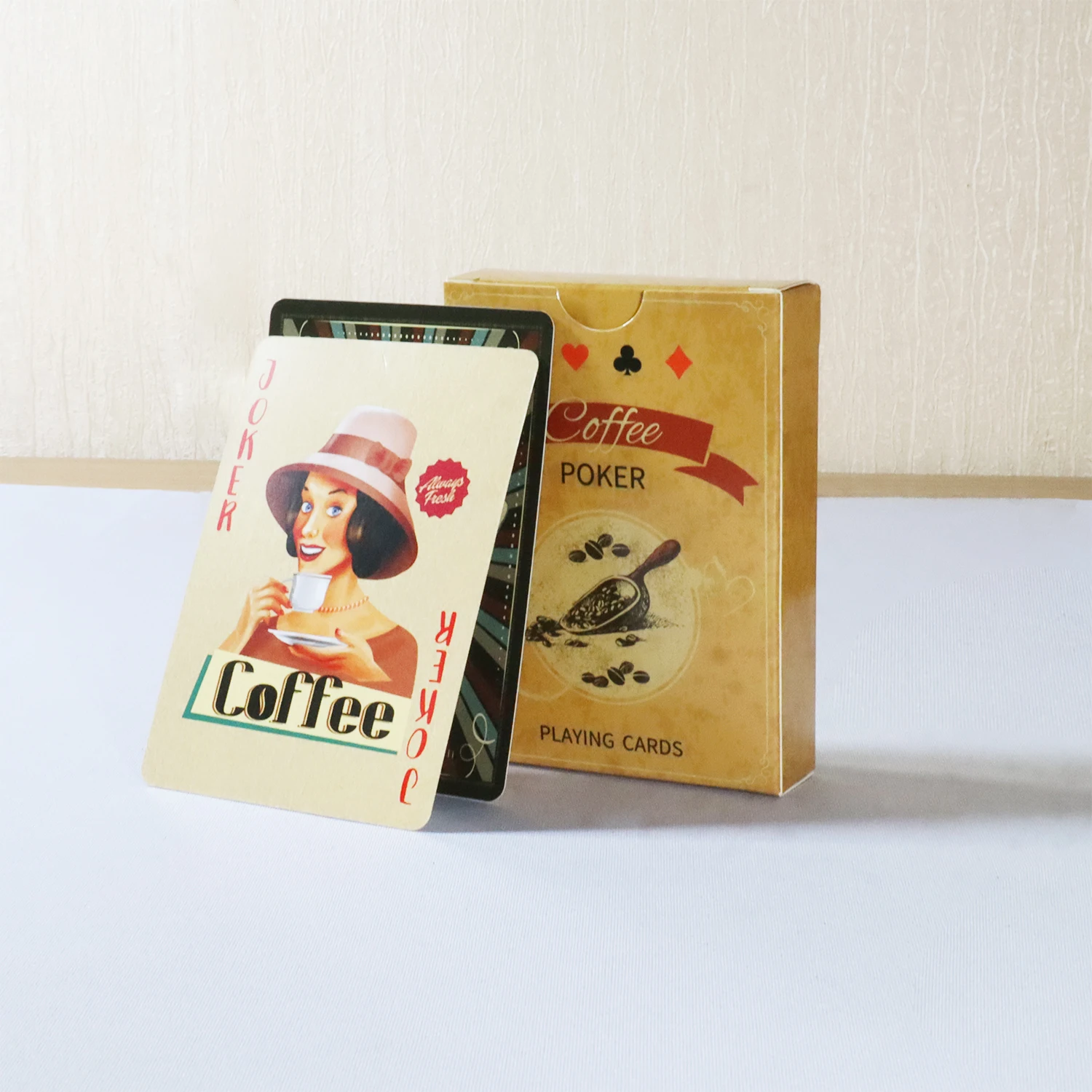 Coffee Paper Playing Cards Vin - đánh giá và giá Board Game Vintage