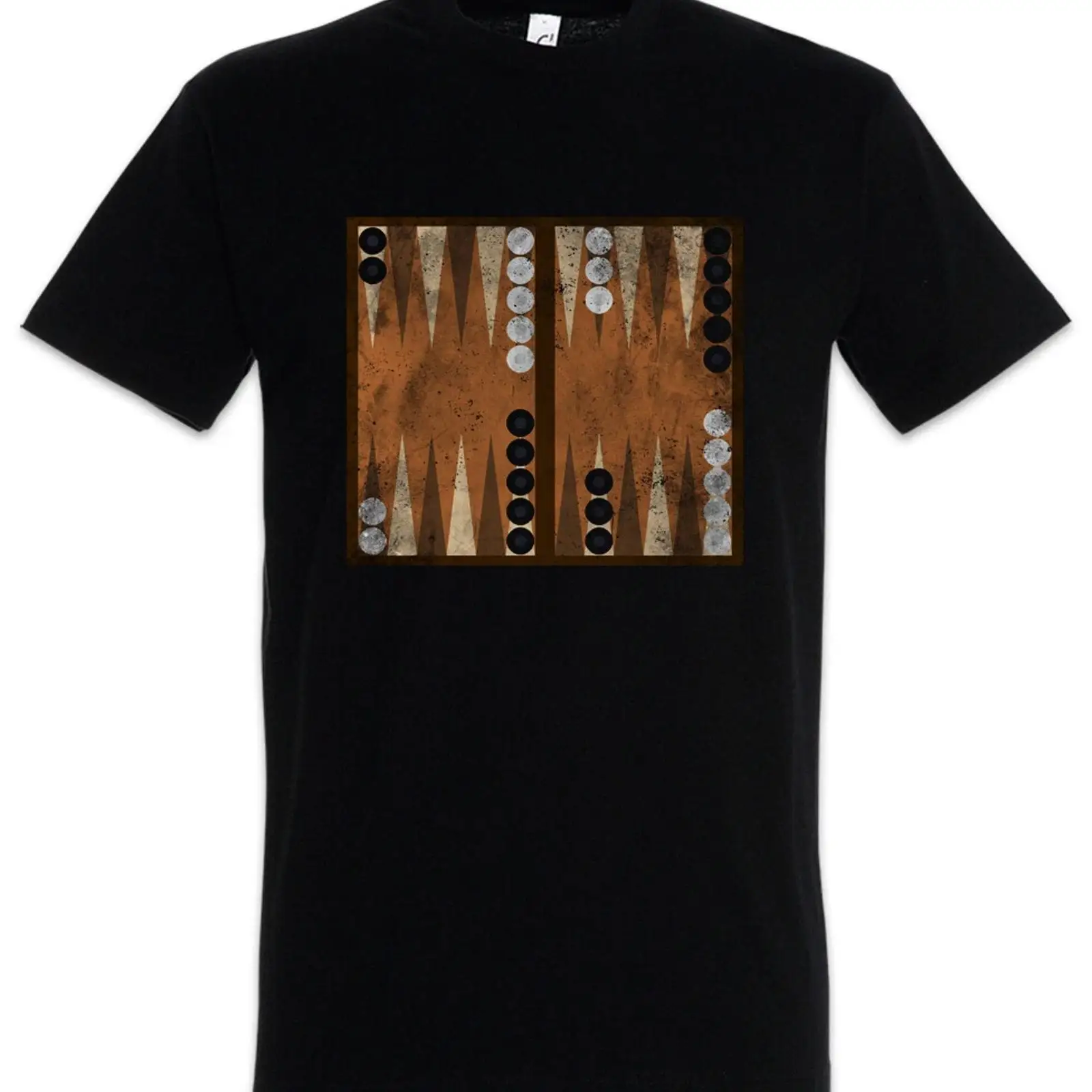 Backgammon Board T Shirt Game  - đánh giá và giá Board Game Vintage