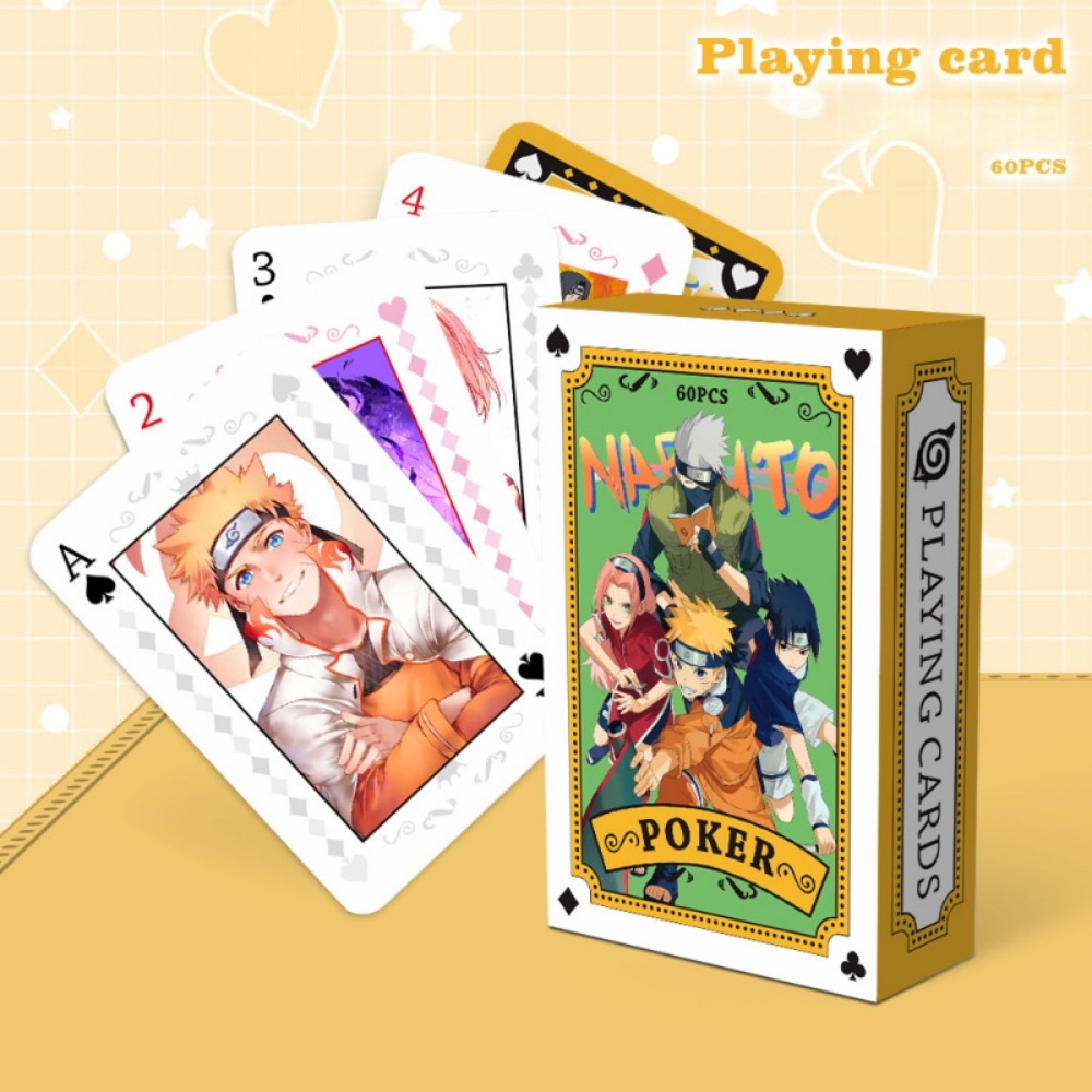 Anime Poker Toy Jujutsu Kaisen - đánh giá và giá Board Game Naruto