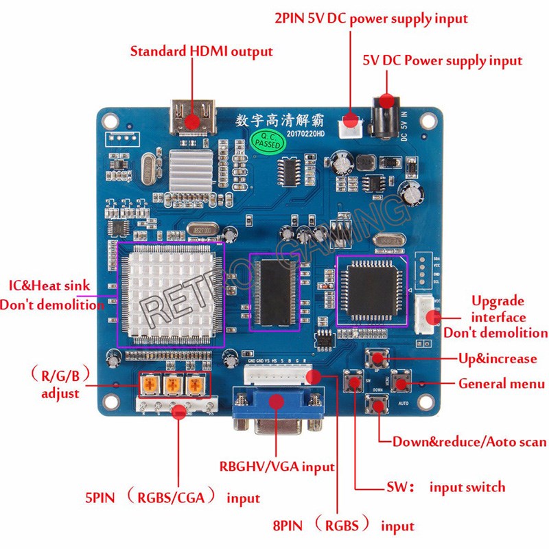 Hàng Mới Về CGA Ra HDMI Conver - đánh giá và giá Board Game Maker