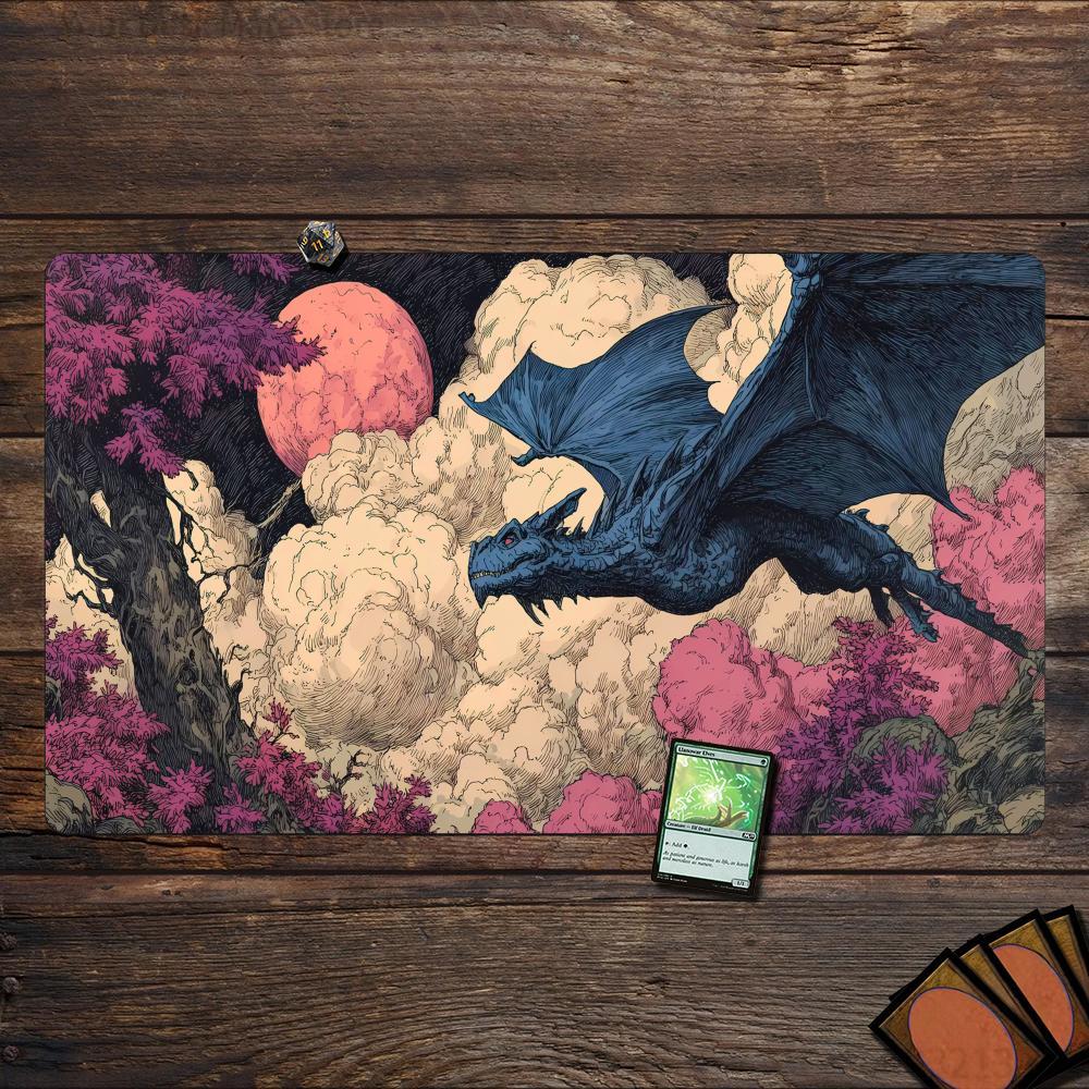 Retro Fantasy Dragon MTG Playm - đánh giá và giá Play Mat Neoprene