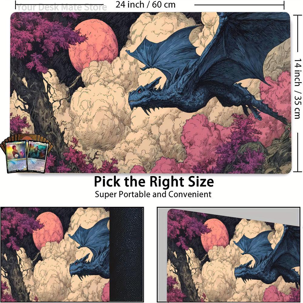 Retro Fantasy Dragon MTG Playm - đánh giá và giá Play Mat Neoprene